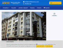 Tablet Screenshot of inmobiliariarmuru.com